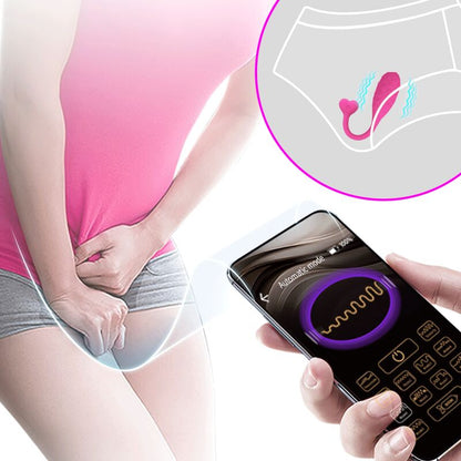 PRETTY LOVE - FISHERMAN PINK VIBRATING EGG CONTROLLED BY APP