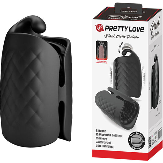 PRETTY LOVE - RECHARGEABLE VIBRATING MANUAL GLANE MASTURBATOR