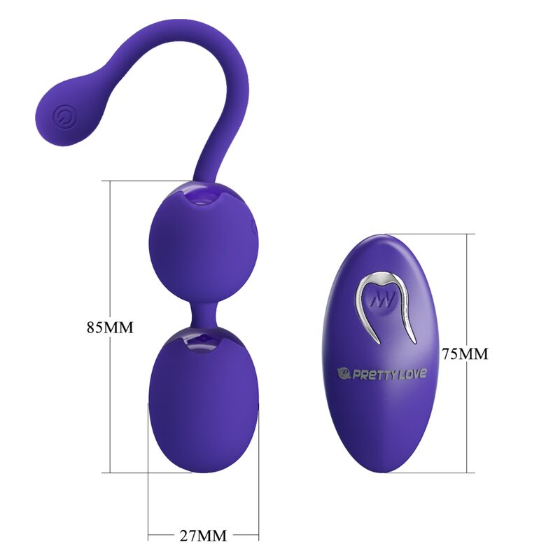 PRETTY LOVE - WILLIE YOUTH BALLS REMOTE CONTROL &amp; VIOLET VIBRATION