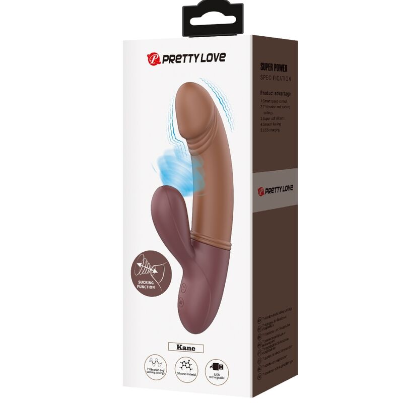 PRETTY LOVE - KANE VIBRATING G-SPOT &amp; SUCTION