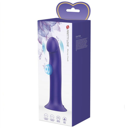 PRETTY LOVE - MURRAY YOUTH VIBRATING DILDO &amp; RECHARGEABLE VIOLET