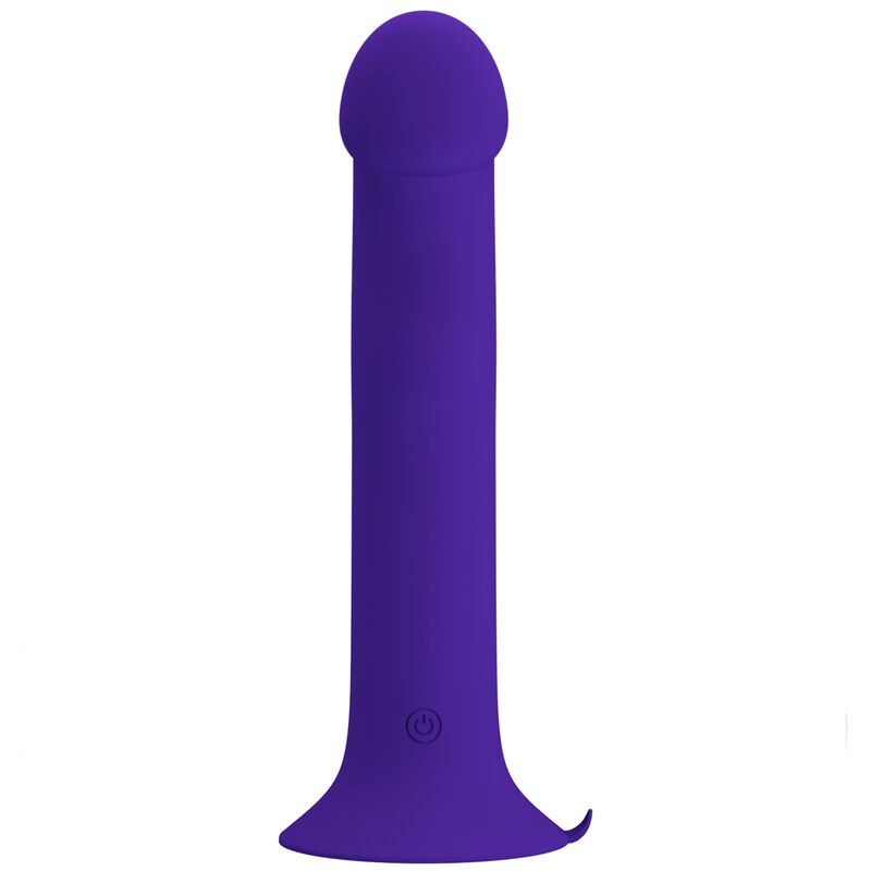 PRETTY LOVE - MURRAY YOUTH VIBRATING DILDO &amp; RECHARGEABLE VIOLET
