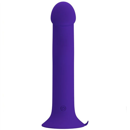 PRETTY LOVE - MURRAY YOUTH VIBRATING DILDO &amp; RECHARGEABLE VIOLET