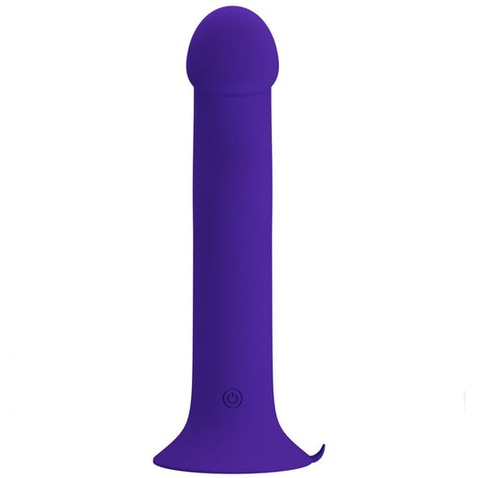 PRETTY LOVE - MURRAY YOUTH VIBRATING DILDO &amp; RECHARGEABLE VIOLET