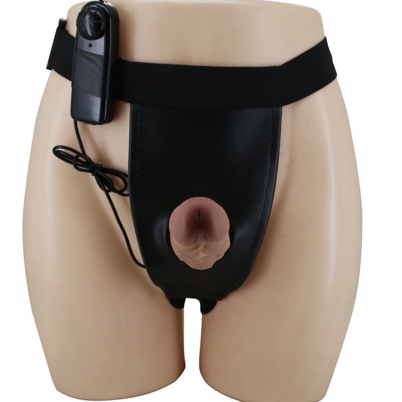 PRETTY LOVE - HARNESS BRIEFS WITH VIBRATING DILDO INCLUDED