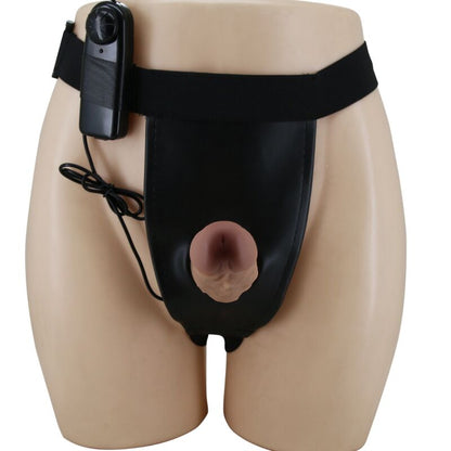PRETTY LOVE - HARNESS BRIEFS WITH VIBRATING DILDO INCLUDED