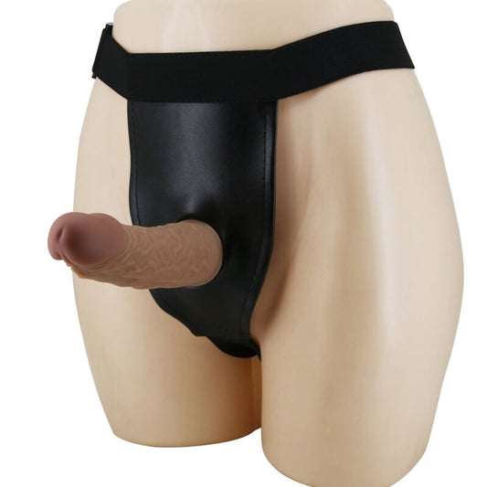 PRETTY LOVE - HARNESS BRIEFS WITH DIDLO INCLUDED