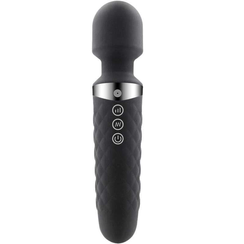 ALIVE - BE WANDED BLACK VIBRATING MASSAGER