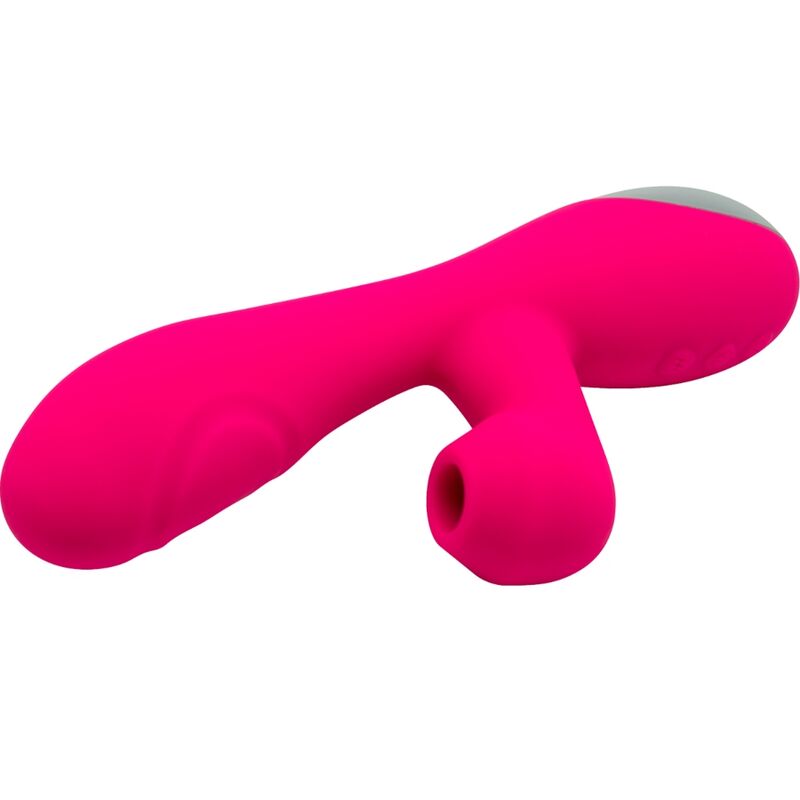 ALIVE - CARIBBEAN SHINE VIBRATOR &amp; SUCTION CUP FUCHSIA