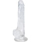 ALIVE - LUSTY TRANSPARENT REALISTIC PENIS 18 CM