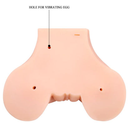 CRAZY BULL - REALISTIC FISHNET VAGINA AND ANUS WITH VIBRATION