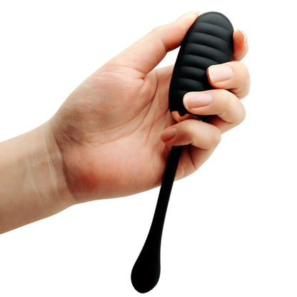 PRETTY LOVE - DOREEN LUXURY VIBRATING EGG RECHARGEABLE BLACK REMOTE CONTROL