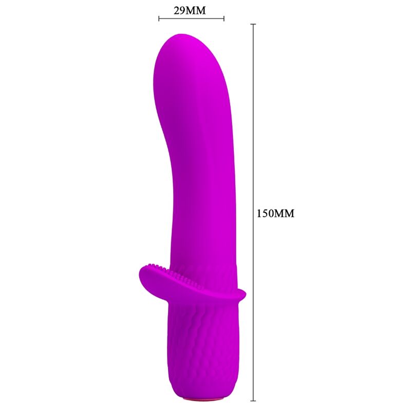 PRETTY LOVE - TROY RECHARGEABLE PURPLE VIBRATOR