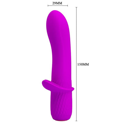 PRETTY LOVE - TROY RECHARGEABLE PURPLE VIBRATOR