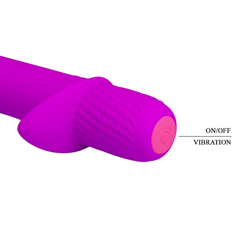 PRETTY LOVE - TROY RECHARGEABLE PURPLE VIBRATOR