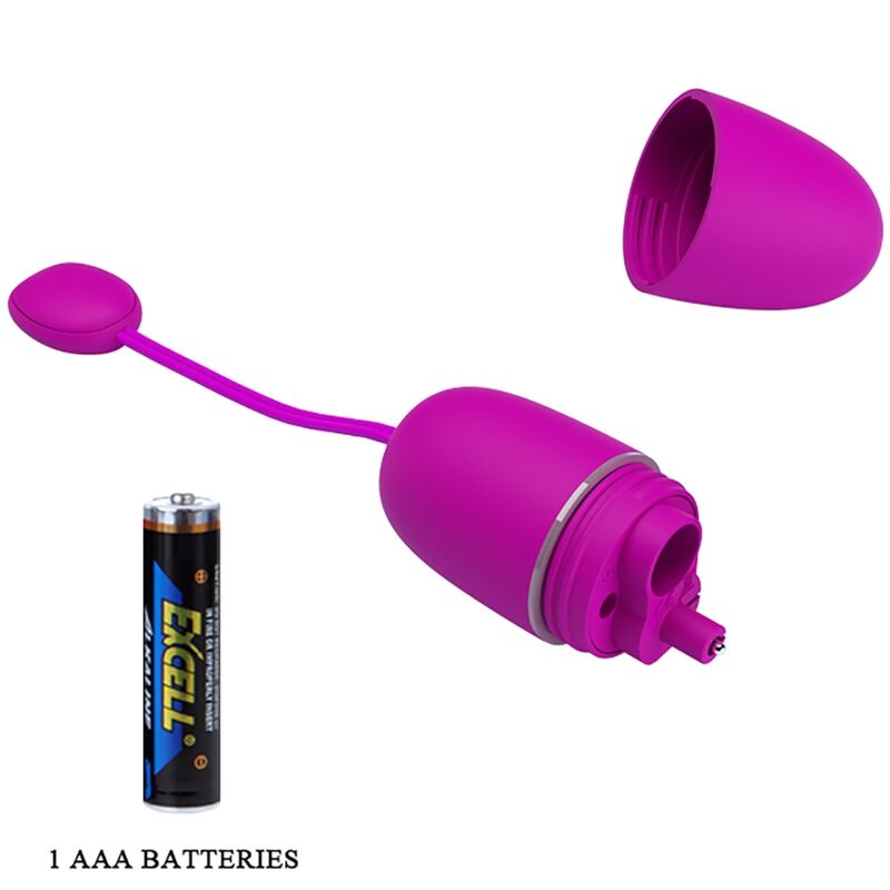 PRETTY LOVE - NYMPH APP-CONTROLLED VIBRATING EGG VIOLET