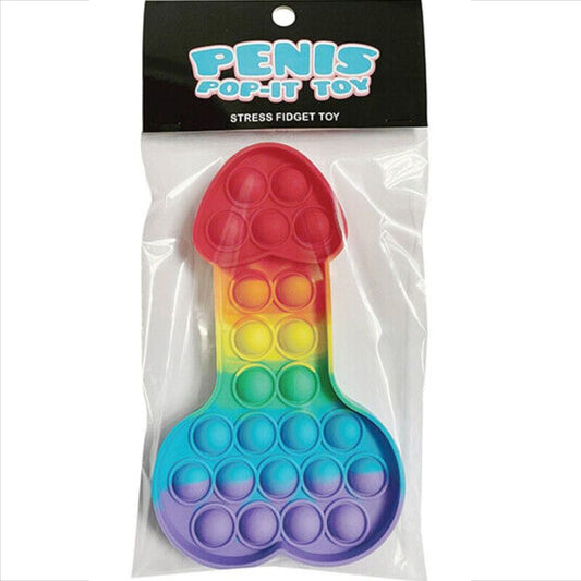 KHEPER GAMES - MULTICOLOR PENIS POP-IT ANTI-STRESS TOY