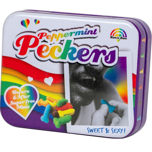 SPENCER &amp; FLEETWOOD - PECKERS MINT RAINBOW CANDIES