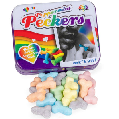 SPENCER &amp; FLEETWOOD - PECKERS MINT RAINBOW CANDIES