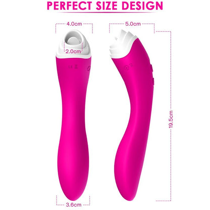 ARMONY - FAIRYLAND CLITORIS TONGUE STIMULATOR &amp; FUCISA VIBRATOR