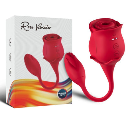 ARMONY - PINK CLITORIS SUCKER &amp; VIBRATOR 10 MODES RED