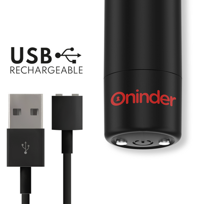 ONINDER - BERLIN VIBRATING BULLET BLACK - FREE APP
