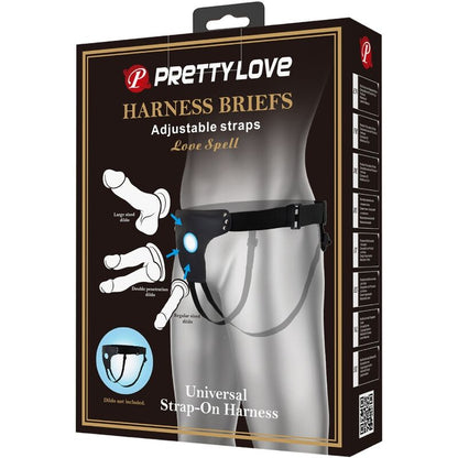 PRETTY LOVE - LOVE SPELL COMPLETE ADJUSTABLE STRAP HARNESS