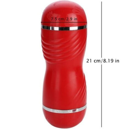 ARMONY - DOUBLE VAGINA &amp; MOUTH MASTURBATOR RED