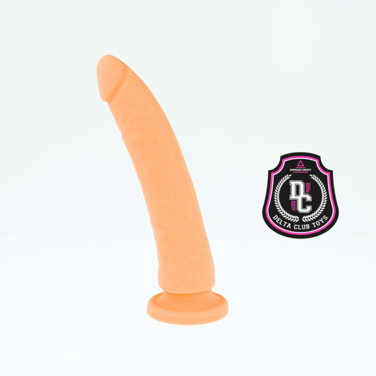 DELTA CLUB - REALISTIC NATURAL MEDICAL SILICONE DILDO 17 CM -O- 3 CM