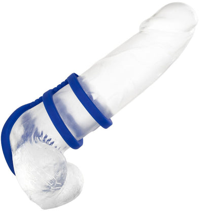 CALEXOTICS - ADMIRAL TRIPLE PENIS CAGE BLUE