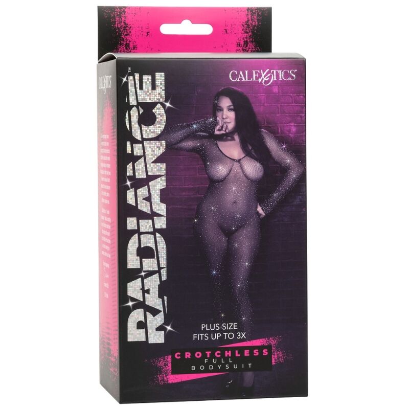 CALEXOTICS - RADIANCE CROTCHLESS ONE-SIDED BODYSUIT