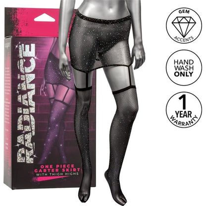 CALEXOTICS - RADIANCE THIGH-LENGTH GARTER SKIRT