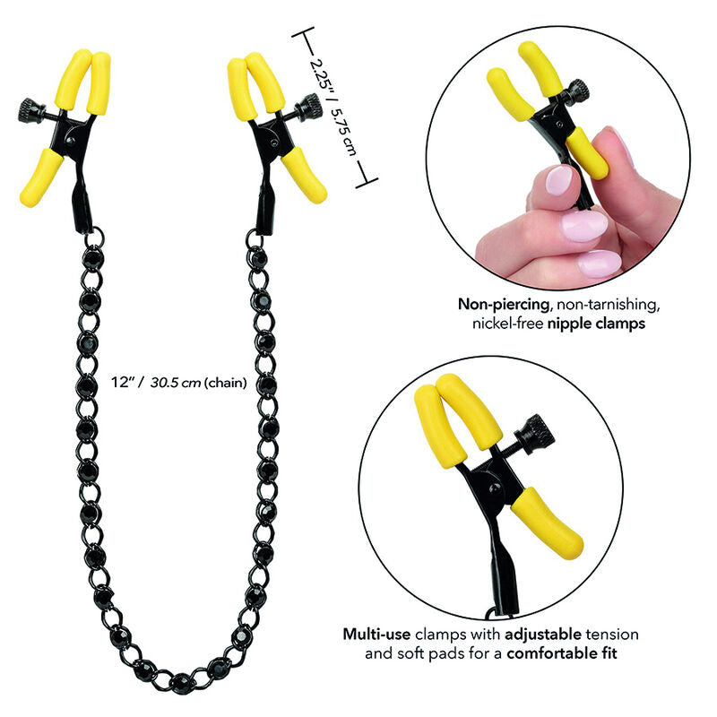 CALEXOTICS - BOUNDLESS NIPPLE CLAMPS