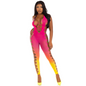 LEG AVENUE - SUNSET ANKLE BODYSTOCKING