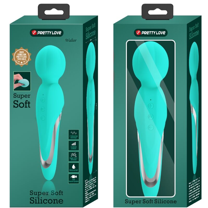 PRETTY LOVE - WALTER WATER GREEN WAND VIBRATOR
