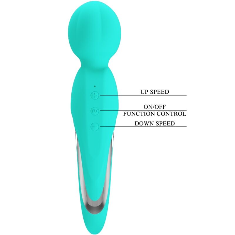 PRETTY LOVE - WALTER WATER GREEN WAND VIBRATOR