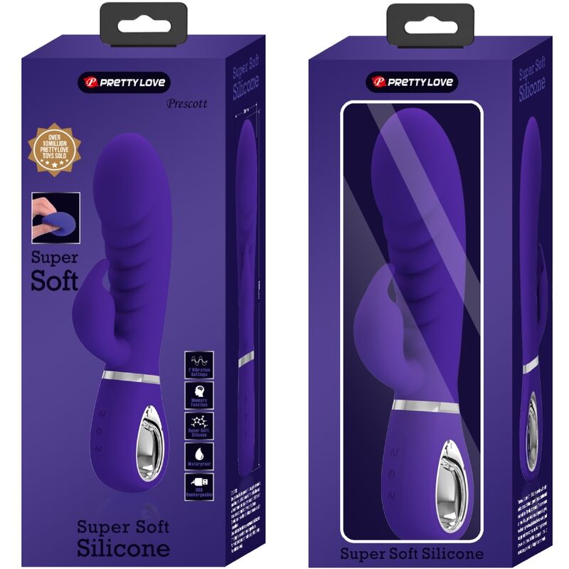 PRETTY LOVE - PRESCOTT MULTIFUNCTIONAL G-SPOT VIBRATOR LILAC