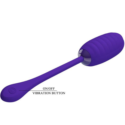 PRETTY LOVE - KIRK LILAC RECHARGEABLE VIBRATING EGG