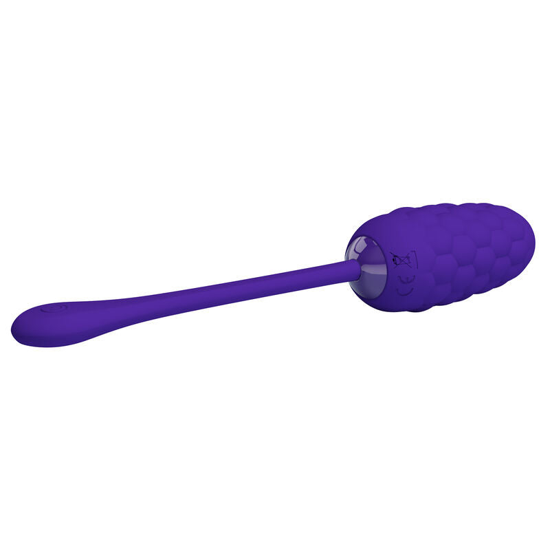 PRETTY LOVE - LILAC RECHARGEABLE MARINE TEXTURED VIBRATING EGG