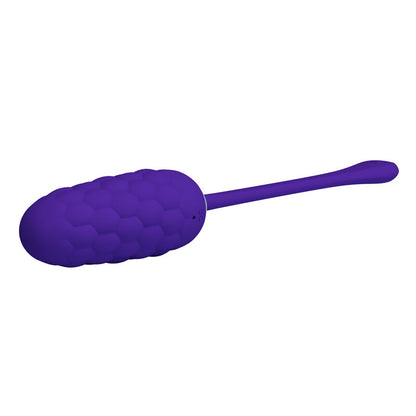 PRETTY LOVE - LILAC RECHARGEABLE MARINE TEXTURED VIBRATING EGG