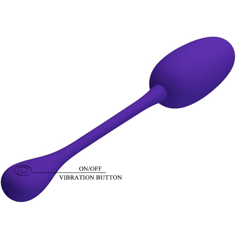 PRETTY LOVE - KNUCKER LILAC RECHARGEABLE VIBRATING EGG