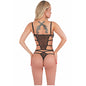 LIVCO CORSETTI FASHION - AURORA LC90727 SKIRT + PANTY BLACK