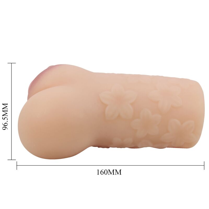 CRAZY BULL - SCARLET VAGINA-SHAPED MASTUBATOR
