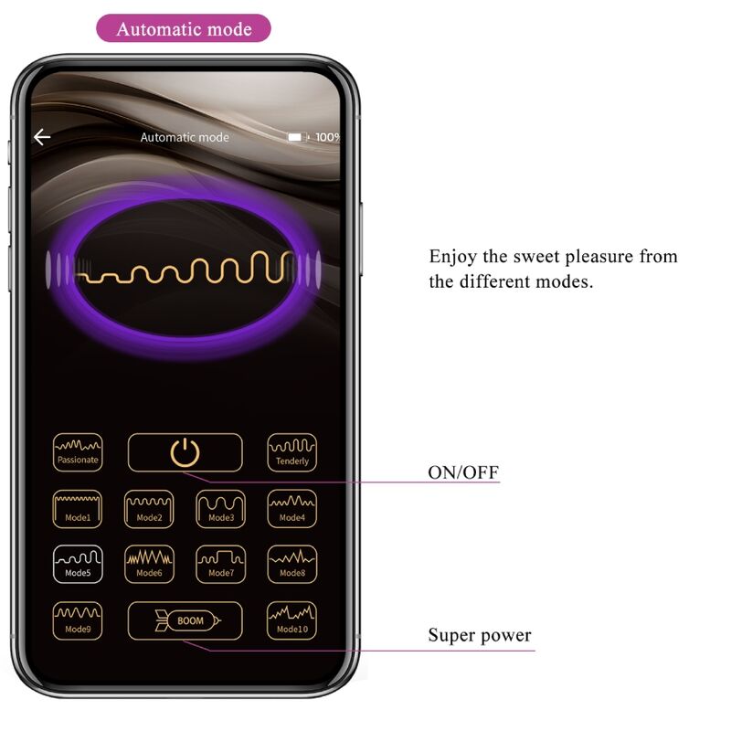 PRETTY LOVE - DOREEN LILAC RECHARGEABLE VIBRATING EGG