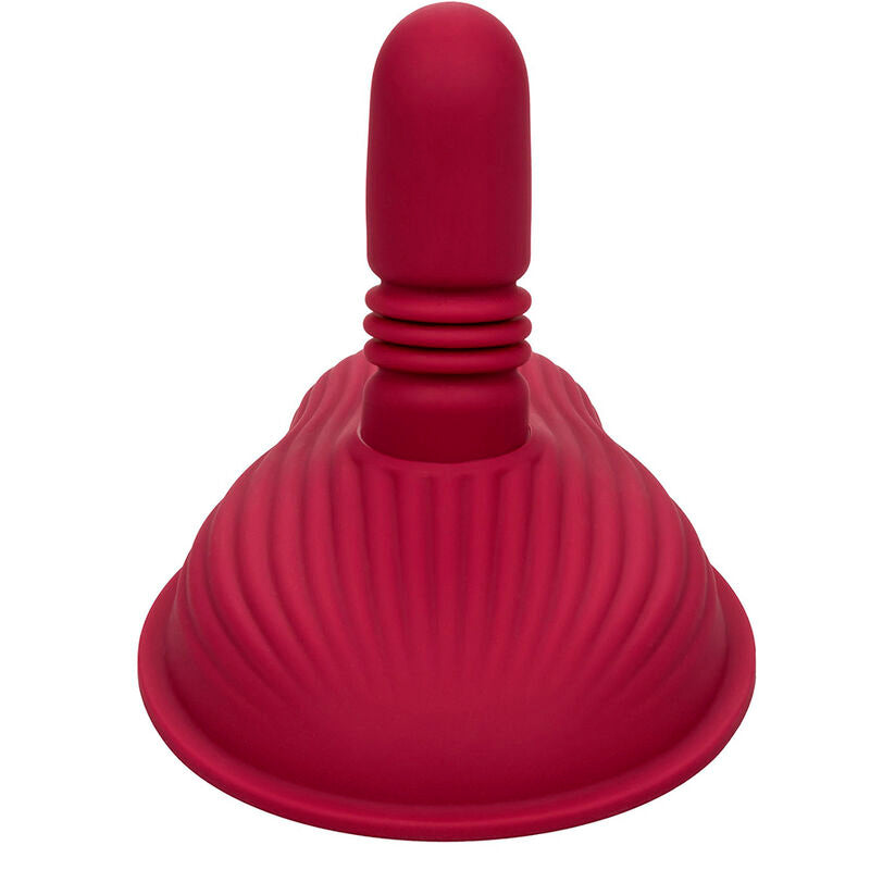 CALEXOTICS - RIDER DOUBLE MOTOR MASSAGER REMOTE CONTROL RED