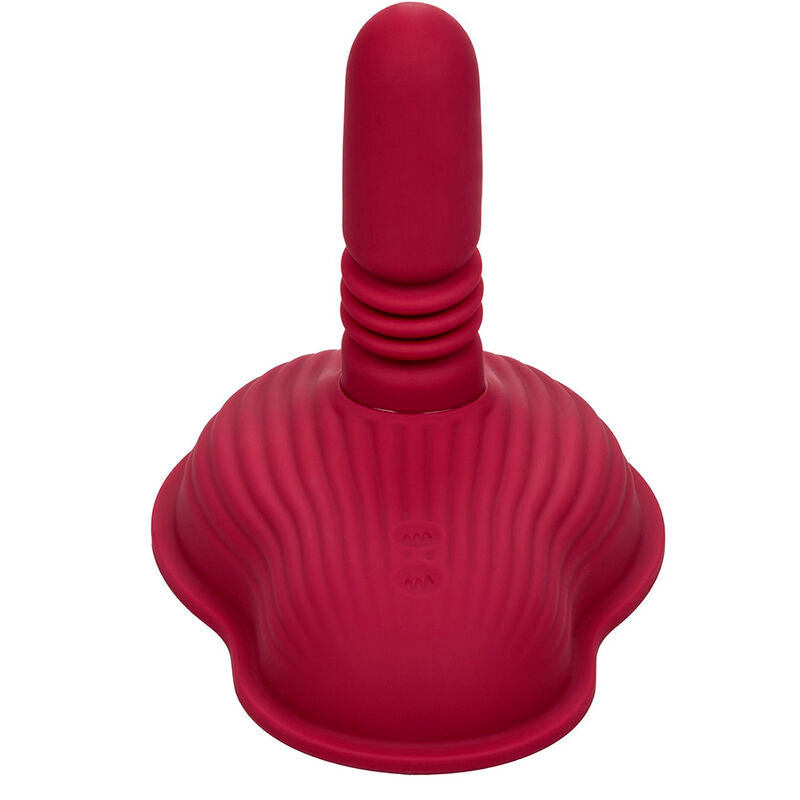CALEXOTICS - RIDER DOUBLE MOTOR MASSAGER REMOTE CONTROL RED