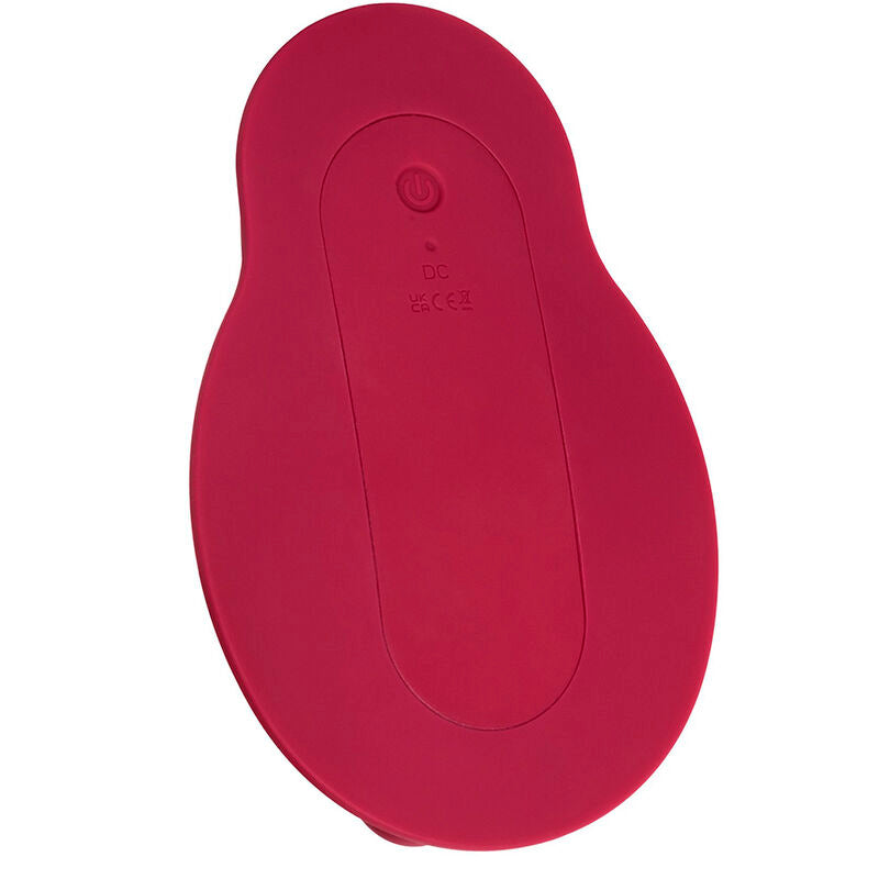 CALEXOTICS - RIDER DOUBLE MOTOR MASSAGER REMOTE CONTROL RED