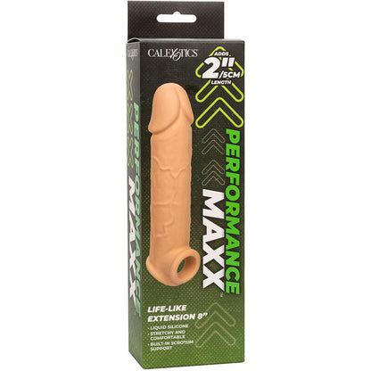 CALEXOTICS - PERFORMANCE MAXX REALISTIC EXTENSION 8 LIGHT SKIN