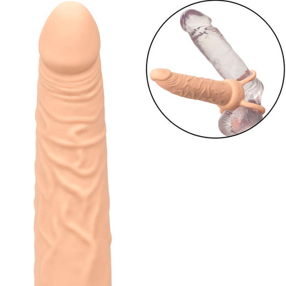 CALEXOTICS - PERFORMANCE MAXX DOUBLE RECHARGEABLE PENETRATOR LIGHT SKIN