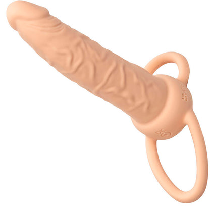 CALEXOTICS - PERFORMANCE MAXX DOUBLE RECHARGEABLE PENETRATOR LIGHT SKIN